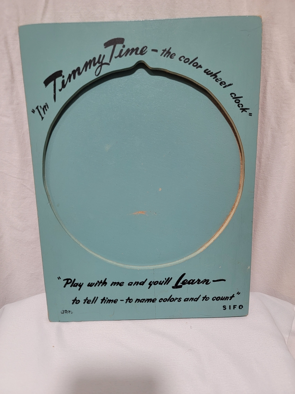 Tinny Time Color Wheel Learning Clock - Multicolor - Picture 2 of 3
